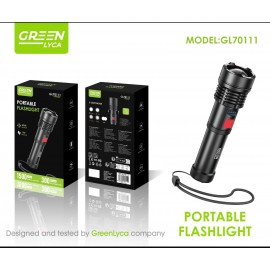 Linterna en 5 modos, lance 500M, 15W, 1500mAh