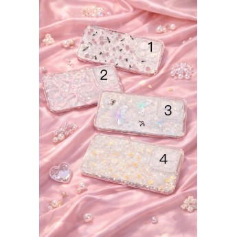 Funda gelatina con dibujo 果冻闪粉彩图 SM A36