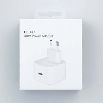 Cargador con puerto Type-C, 40W, carga rápido