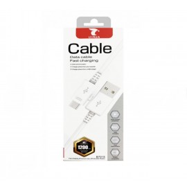 CABLE MICRO USB V8 2.4A 1.2M