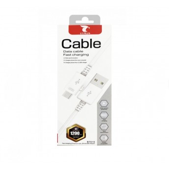 CABLE MICRO USB V8 2.4A 1.2M