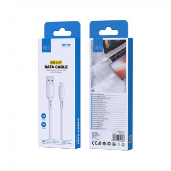 Cable Lightning 3A, carga rápido, 1M