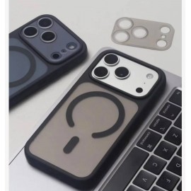 Funda sílice MagSafe con protector de cámara desmontable iPhone 17 Pro Max