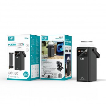 Power bank 60000mAh con cables, 22.5W