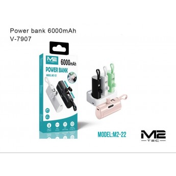 Power bank 6000mAh con cable Lightning