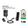 Adaptador universal 12W, 3-12V, 8 tipos, 1.2M