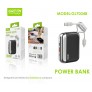 Power bank con cables, 10000mAh, 22.5W