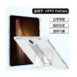Funda tablet transparente con ranura de boli +soporte 透明笔槽 iPad 10.9" 10th/11th/A16