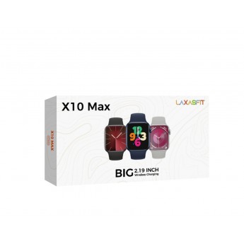 Smart Watch X10 Max, 2.19", GPS, 120+ watch faces, ip68,
