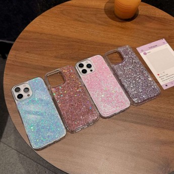 Funda gota brillantina 滴胶闪粉 SM A56