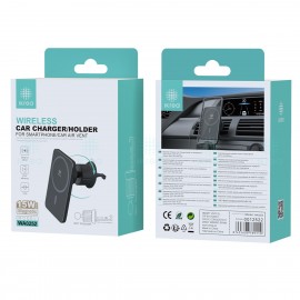 CARGADOR MAGNÉTICO/SOPORTE DE MÓVIL PARA VENTILACIÓN DE COCHE 15W