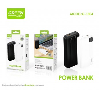 Power bank con cables 20000mAh PD 22.5W