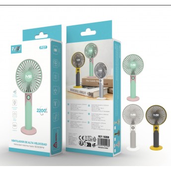 Ventilador de portátil F07, 2200mAh