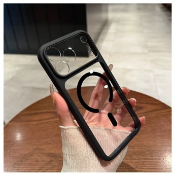 Funda TPU sílice con protector de cámara MagSafe iPhone 17