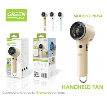 Ventilador de mano 16000RPM, 10M/S,1800mAh