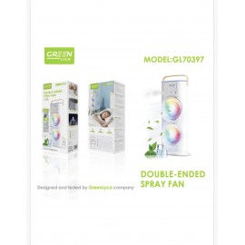 ventilador de mesa con humitificador