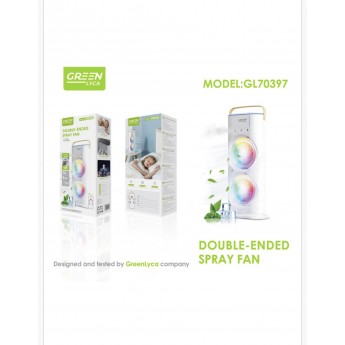 ventilador de mesa con humitificador