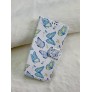 Funda cuero con ranura de tarjeta con dibujo 插卡强磁彩图 SM A16