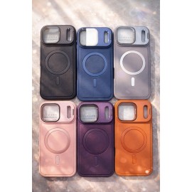 Funda PU MagSafe con soporte iPhone 17