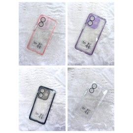Funda transparente + protector de camara 铝合金按键 SM A37