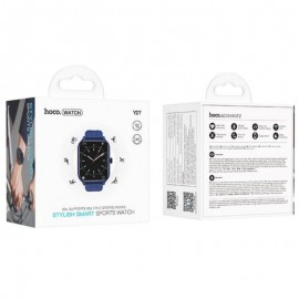 Smartwatch HOCO Y27 con Llamadas BLUETOOTH 5,0, 21 idiomas disponibles, notificaciones push, meteorológica en tiempo real, etc