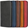 Funda iman con ranura de tarjeta皮革带卡槽 ZTE A36