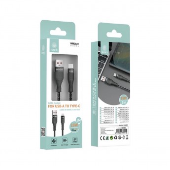 Cable datos de USB a Type-C, 18W, 1M