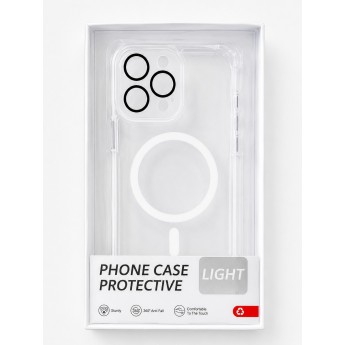 Funda magsafe transparente + protector de camara SM S26