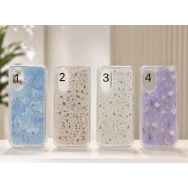 Funda concha gota con dibujo 滴胶贝壳 SM A55