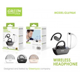 Auriculares con BT5.3, 35mAh/250mAh, uso 15H