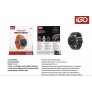 Reloj inteligente deportivo 1.45”, BT3.0/5.1, soporta carga inalámbrica, 21 idiomas, 430mAh