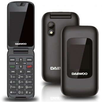 Teléfono Móvil Senior Flip con Doble Pantalla, FM, con la entrada Type-C, 2uni/paq