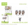 Aro de luz con 3 modos de colores, 19 pulgadas, 2500K-7500K, 36W