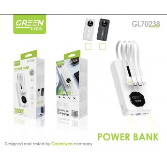 Power bank 20000mAh con cables