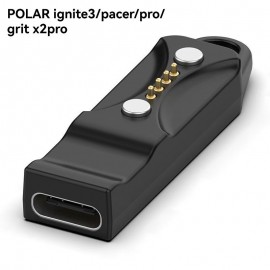 Cargador de reloj para  Polar Pacer,Pacer Pro,Ignite 3,Grit X2 Pro,Vantage V3, Vantage M3