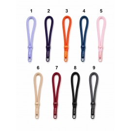 Cuerda corta para móviles con colores lisos
