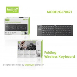 Teclado inalámbrico sílice plegable