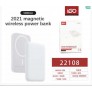 Power bank inalámbrico MagSafe 5000mAh, 2.0A,
