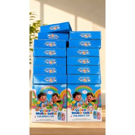 Walkie talkie con función de vídeo para niños