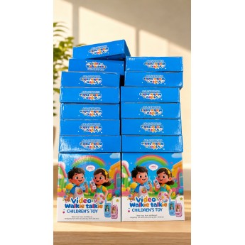 Walkie talkie con función de vídeo para niños