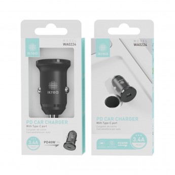 Cargador de coche PD40W, 3.4A