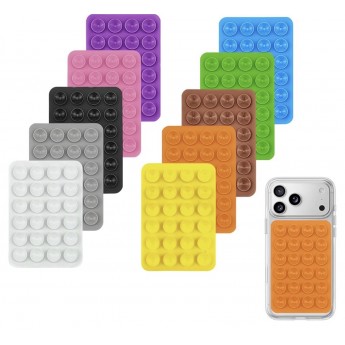 Soporte universal de adhesivo para ventosa, uni cara