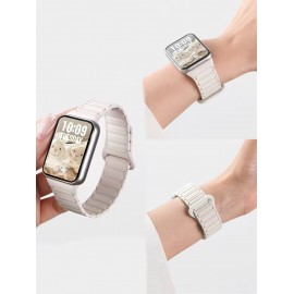 Correa reloj silicona con imán 硅胶吸磁 para Xiaomi Mi Band 8/9/10