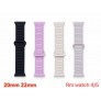Correa reloj silicona con imán 硅胶吸磁 universal para XM/HW/SM 22mm