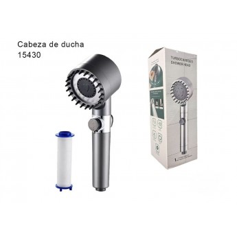 Alcachofa de ducha multifuncion 3 en 1, se permite echar champú u otrolíquido os
