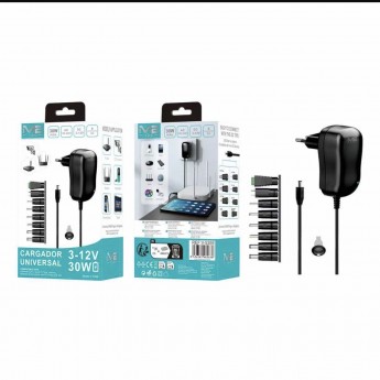 Cargador para PC universal manual,  30W