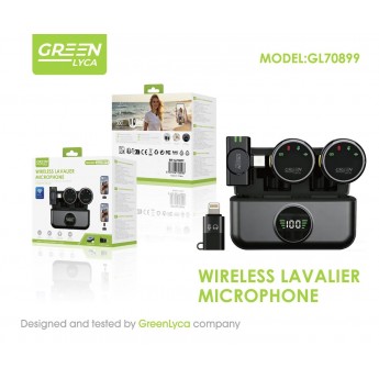 Mini micrófono 2 en 1, compatible para iPhone/ Type-C