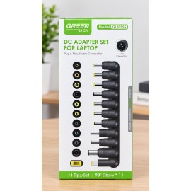 Adaptador universal con conector acodado de 90 grados, 11 tipos