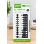 Adaptador universal con conector acodado de 90 grados, 11 tipos, DC 5.5x2