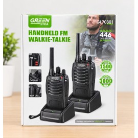 Walkie-Talkie, con frecuencia 446, 1500mAh+3000mAh